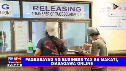Pagbabayad ng business tax sa Makati, isasagawa online