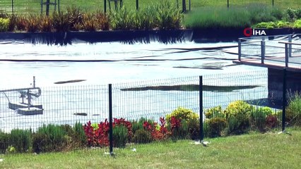 İBB’nin Hoşdere Millet Bahçesi göletini atıl durumda bıraktı