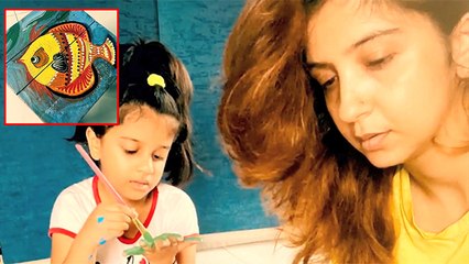 स्नेहलता वसईकर Lockdown मध्ये आपल्या मुली सोबत असा घालवत आहे आपला वेळ