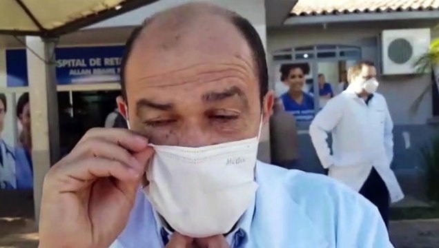 Hospital de Retaguarda: cinco pacientes confirmados com Covid-19 estão na UTI