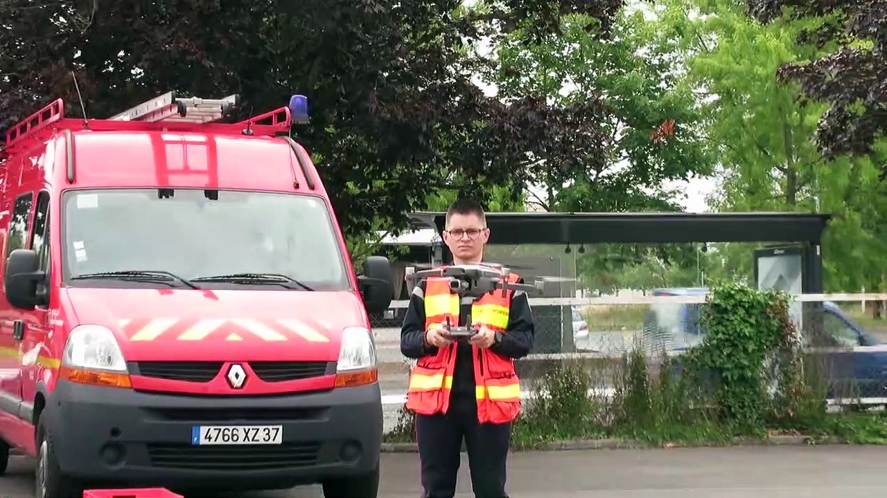 Le Sdis 37 se met au drone