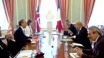 Dominic Raab meets French foreign minister