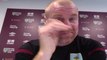 Burnley's Sean Dyche previews their Man City trip