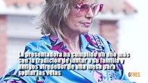 María Teresa Campos celebra su 79 cumpleaños en familia