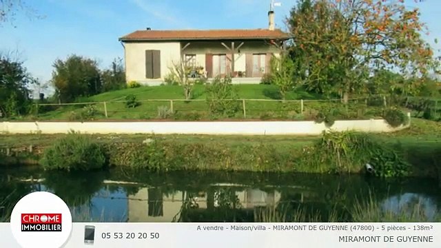 A vendre - Maison/villa - MIRAMONT DE GUYENNE (47800) - 5 pièces - 138m²