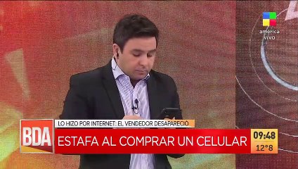 COMPRÓ UN CELULAR Y FUE ESTAFADA: el vendedor desapareció