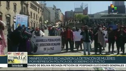 Bolivia: denuncian encarcelamiento de mujeres por razones políticas