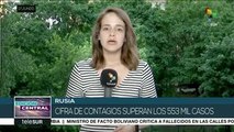 Rusia: descienden contagios de COVID-19 y aumentan los recuperados