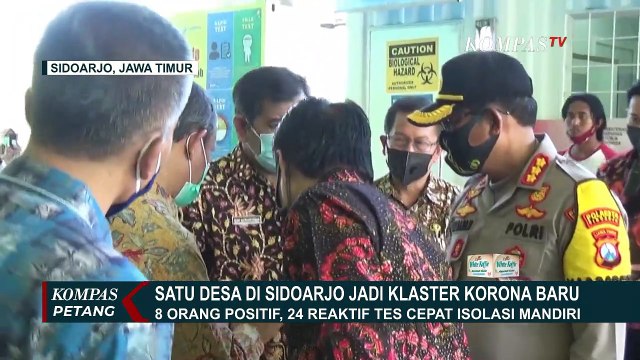 Satu Desa di Sidoarjo Jadi Klaster Baru Corona Jawa Timur