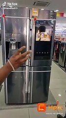 Samsung new TV fridge