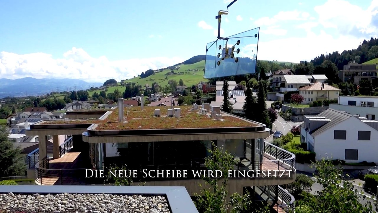 Panoramascheibenwechsel