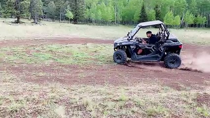 Dude Tips Brand New Razor During Donuts