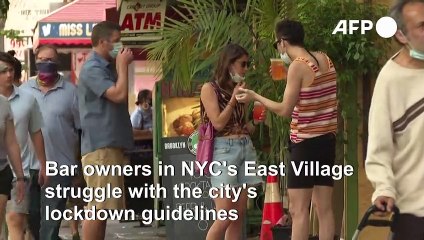New York's East Village bars fight to stay open amid epidemic