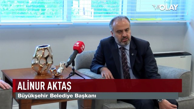 Büyükşehir Belediye Başkanı Alinur Aktaş'tan Olay Medya'ya ziyaret