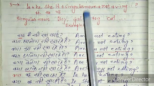 Present imperfect tense in hindi