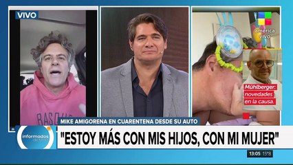 ÍNTIMO | Mike Amigorena se sincera y cuenta cómo vive la cuarentena en familia