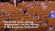 ‘I was very moved’: MEP Pierrette Herzberger-Fofana on applause after racism debate speech