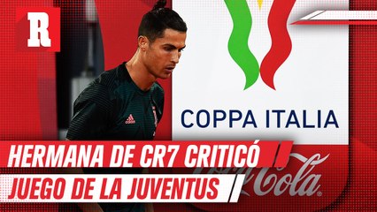 Elma Aveiro, ha criticado duramente el juego de la Juventus tras perder la final de la Coppa