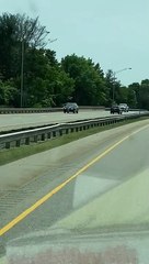 Driver Goes Down Wrong Highway Lane for 3 Solid Minutes