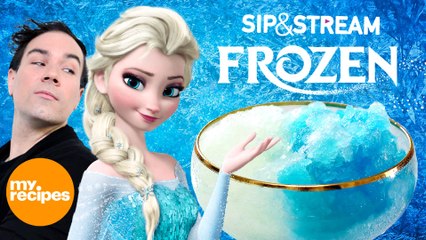 Elsa & Anna Boozy Granita Cocktail - Perfect for Parents Suffering through Endless Frozen Viewings