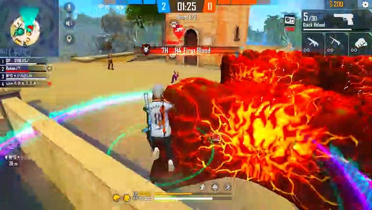 FreeFire :Highlight  BORED? WATCH THIS فري فاير : لقطات من مقالب النوب في منتصف الفيديو