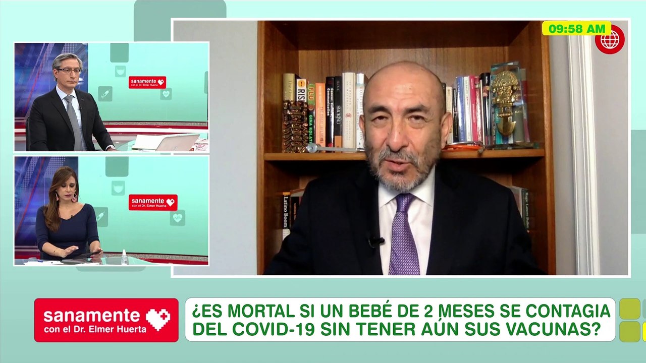 Sanamente con el Doctor Elmer Huerta: ¿Es mortal para un bebé tener Covid-19? (HOY)