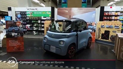Commerce : des voitures vendues en librairie ?