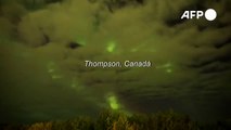 Aurora Boreal ilumina o Canadá