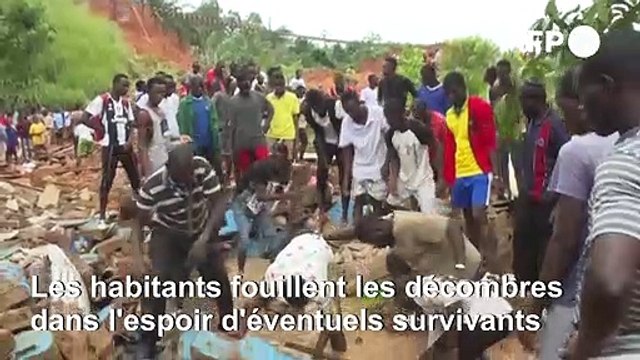 Côte d'Ivoire: constat des dégâts après un glissement de terrain meurtrier