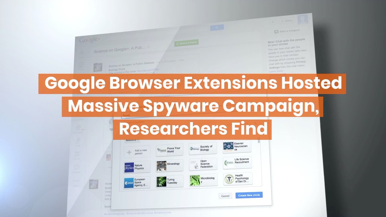 Google And Spyware Campaign