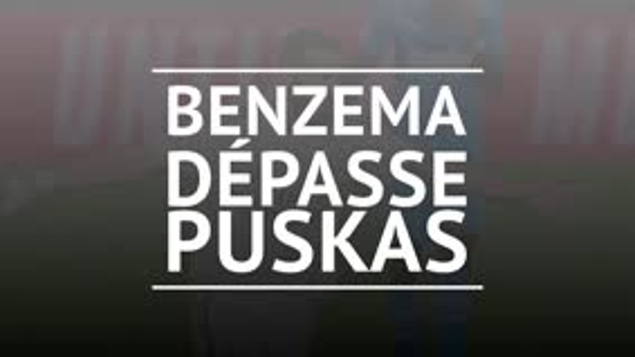 Real Madrid - Benzema dépasse Puskas !