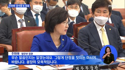 "한명숙 사건 대검 감찰부가 조사"…추미애·윤석열 또 충돌