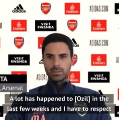 Download Video: Ozil will play when he can give his best - Arteta