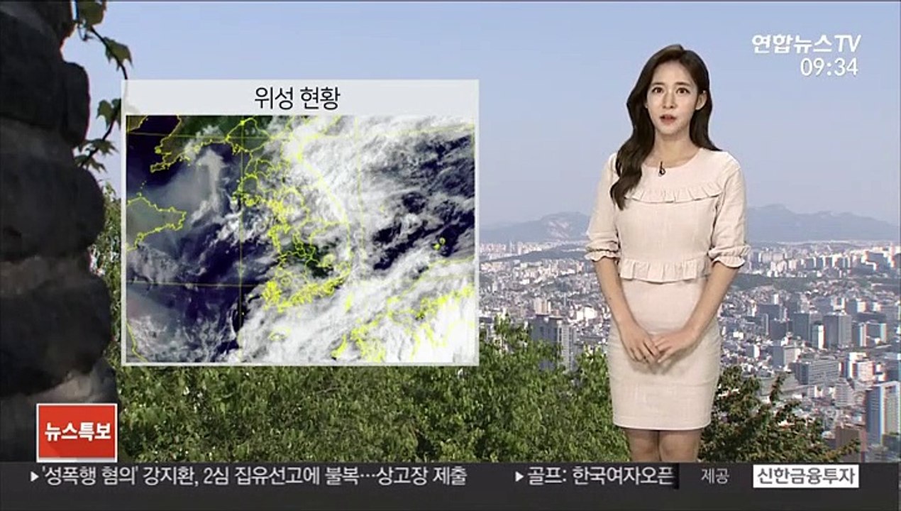 [날씨] 다시 30도 안팎 더위…충청·남부 요란한 소나기