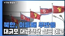 북한, 청와대 강공에 이틀째 무반응...대규모 대남전단 살포 예고 / YTN