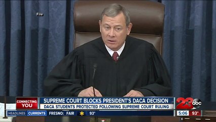 Supreme Court blocks President Trump's DACA decision