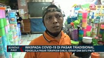 Nekat! Zona Merah 20 Pedagang Positif Corona, Pasar Perumnas Klender Tetap Buka