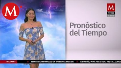 Sandy Tok nos da el pronóstico del tiempo para este jueves 18 de junio