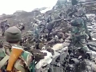 India & China Broder War Leaked Video  Rare video ! shows the actual scene at Ladakh border War  !