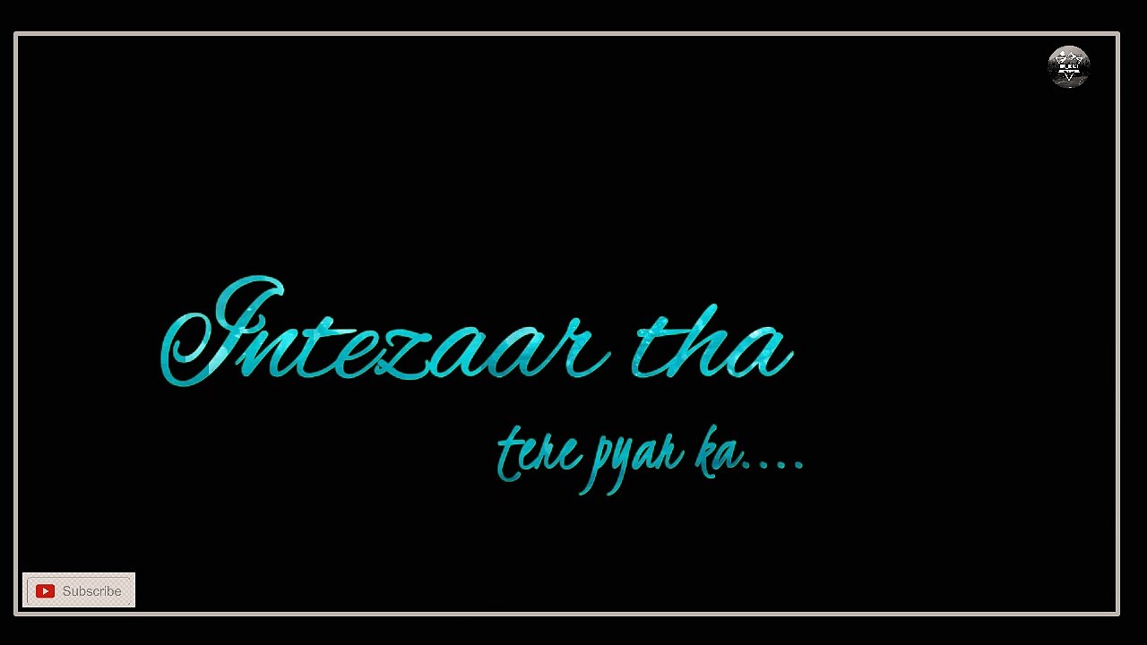 Intezar |whatsapp status | ft. Falak sabir