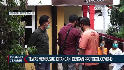 Tewas Membusuk, Jenazah Diurus dengan Protokol Covid-19