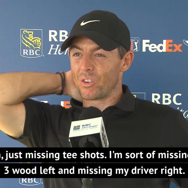 McIlroy admits first round struggles at RBC Heritage