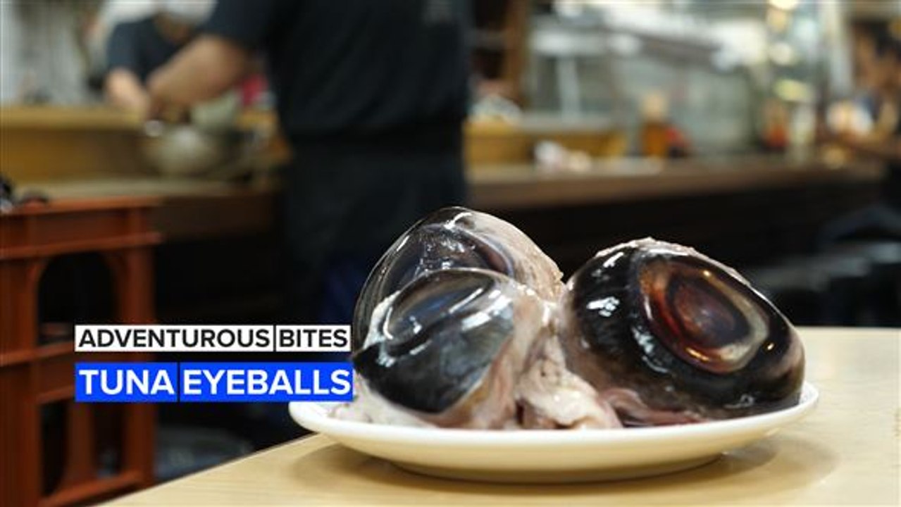 Adventurous Bites: Tune eyeballs for dinner... Sure, why not?