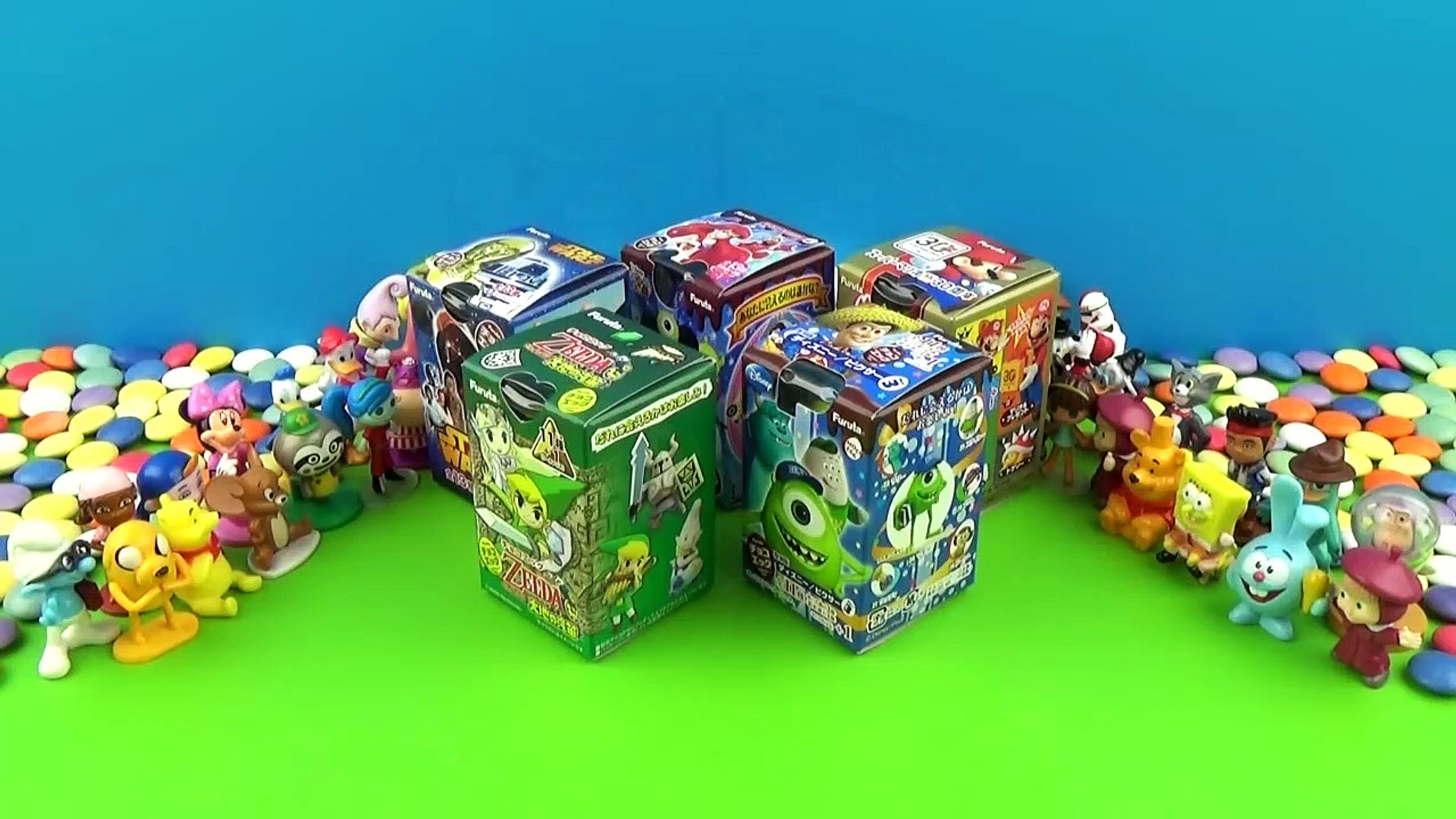 5 Furuta Surprise Eggs Boxes Opening