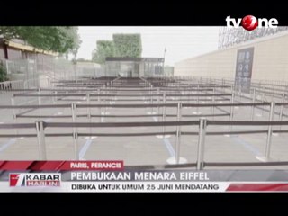 Menara Eiffel Siap Dibuka untuk Umum