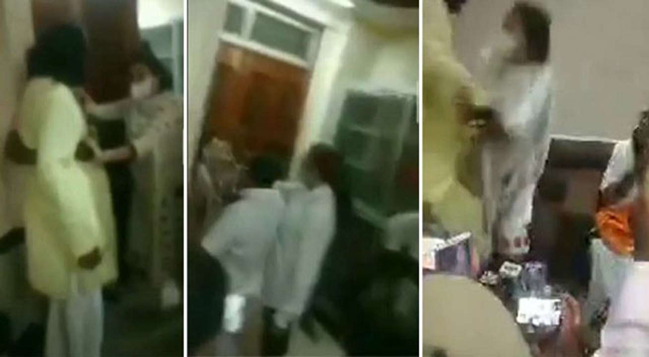 मोरारी बापू पर भाजपा के पूर्व विधायक ने की हमला करने की कोशिश, महिला सांसद ने बचाया