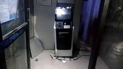 भरतपुर जिले में एटीएम उखाड़ा,  पुलिस की सजगता से मामला टला