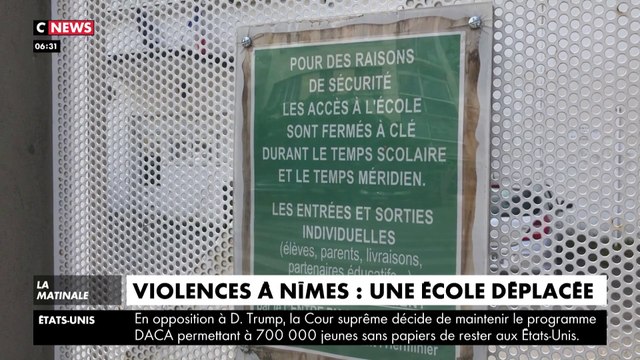 Nîmes : une école déplacée après «l’utilisation d’armes de guerre»