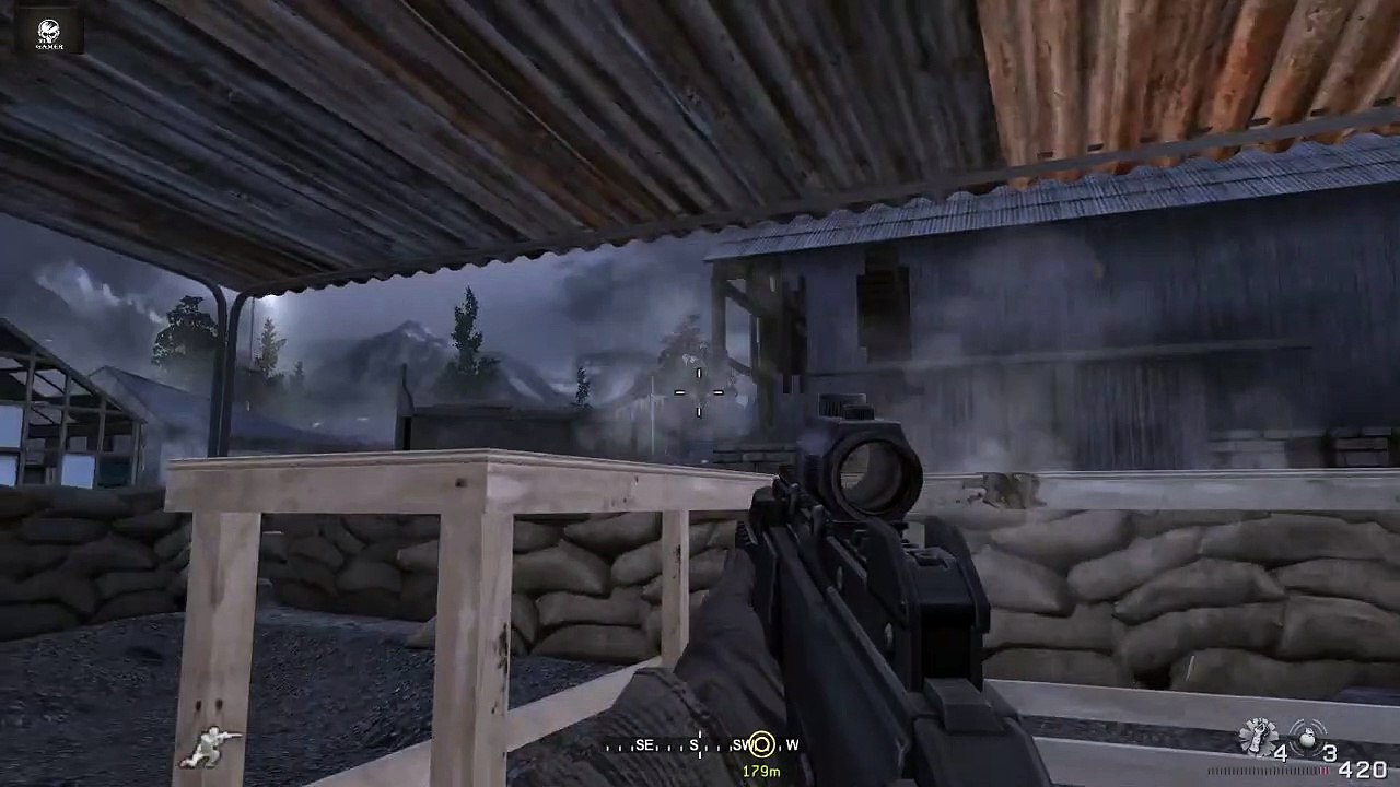 Call Of Duty 4 Modern Warfare Protecting nickolai part(4) Difficulty(Hard)......