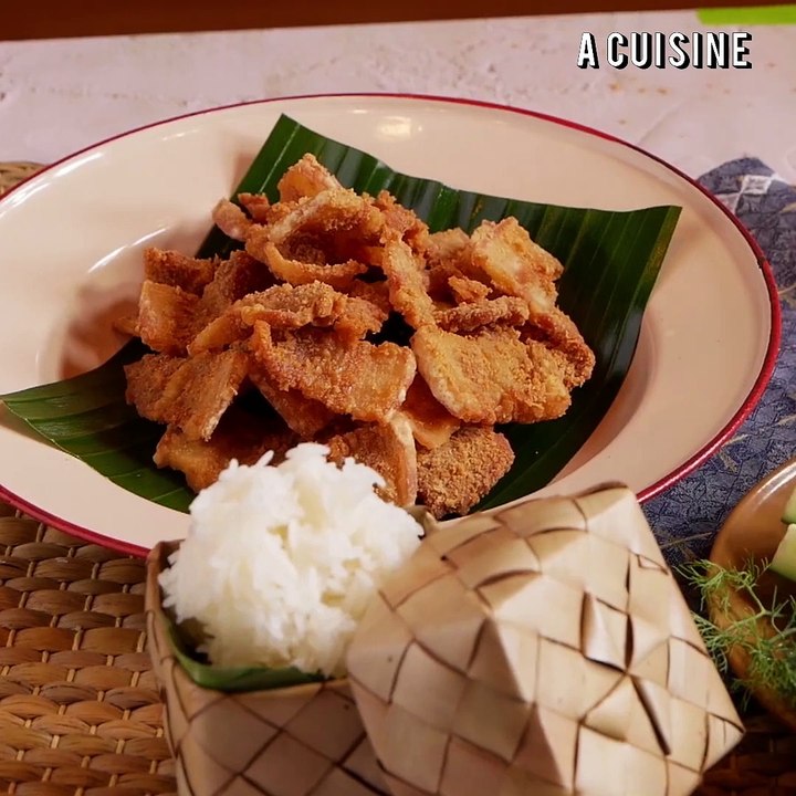 สามชั้นทอดน้ำปลา สูตรบางกรอบ